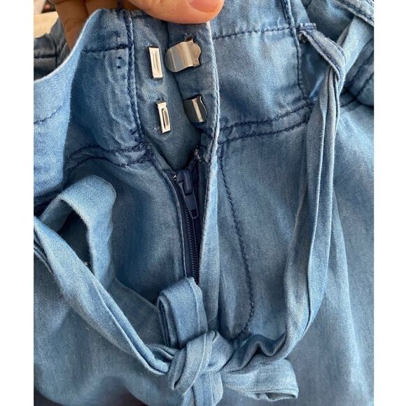 Romeo & Juliet Couture Tie Belt Troussers in Light Blue - Picture 6 of 12